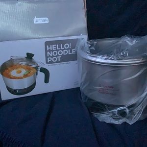 Hello Noodle Pot: Electric and Portable